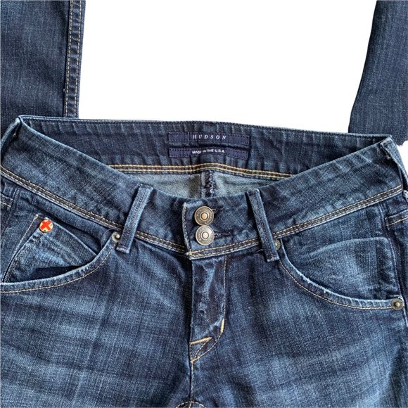Hudson Collin Mid-Rise Skinny Denim Jeans - Picture 8 of 14